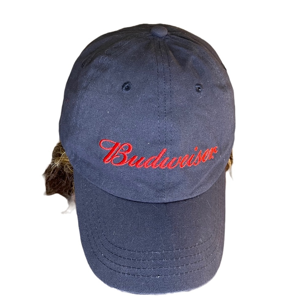 Budweiser Snap Back hat Navy OSFA
